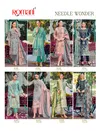 Needle Wonder By Romani Cotton Printed Embroidery Dress Material Wholesale